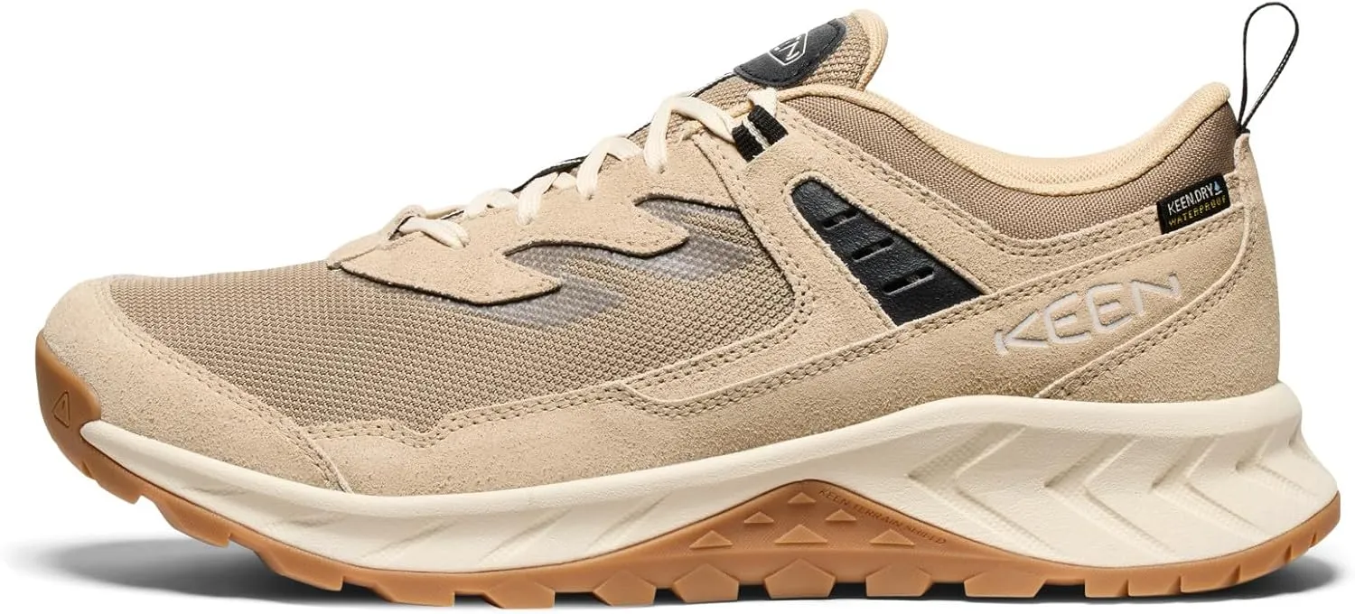 KEEN Men's Hightrail Low Height Durable Lightweight Breathable Leather Waterproof Hiking Shoes