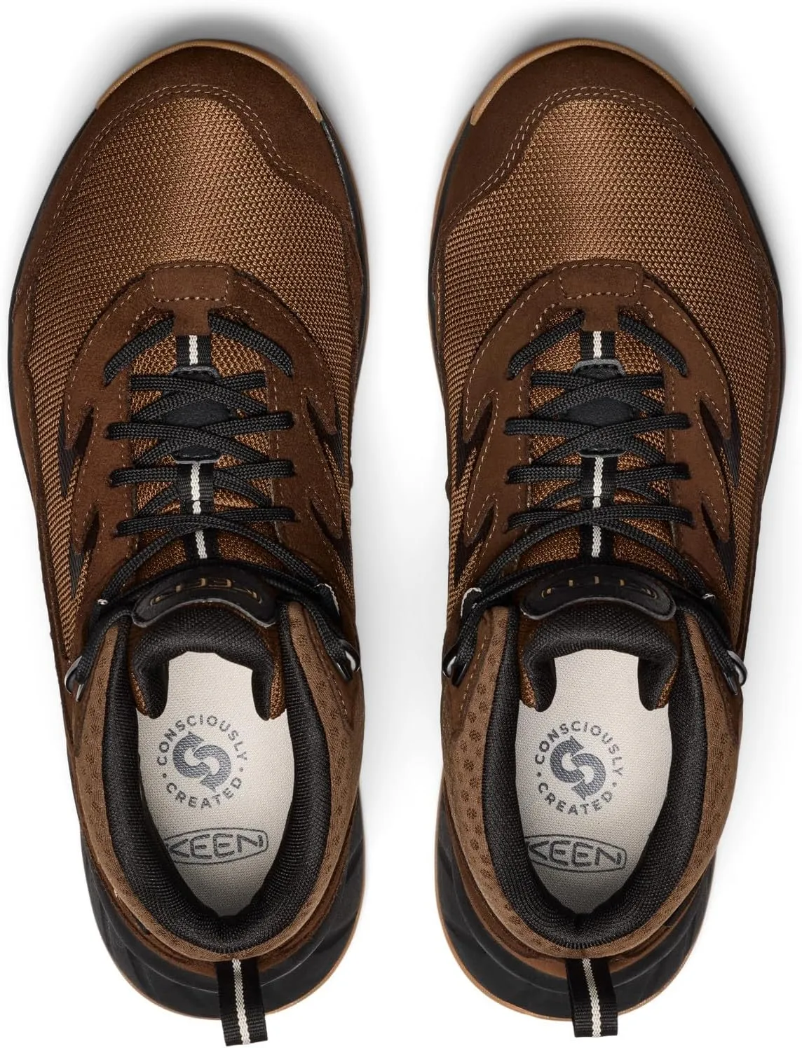 KEEN Men's Hightrail Mid Height Durable Lightweight Breathable Leather Waterproof Hiking Boots