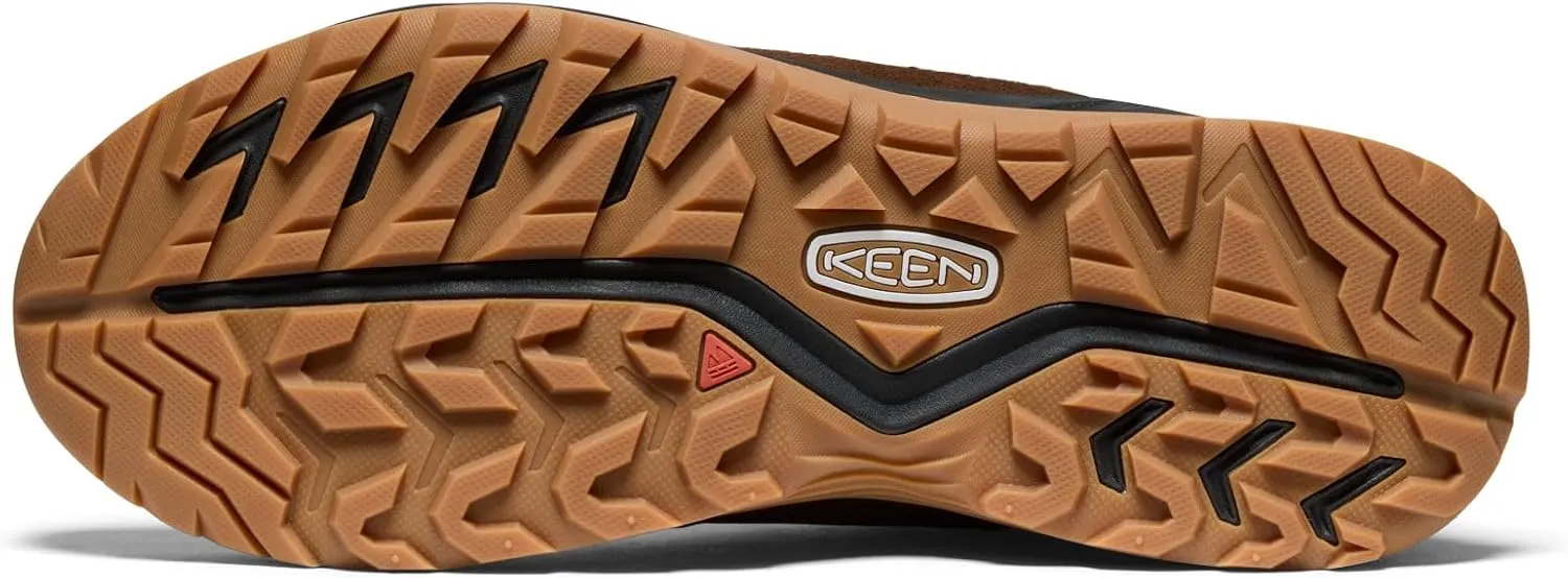 KEEN Men's Hightrail Mid Height Durable Lightweight Breathable Leather Waterproof Hiking Boots