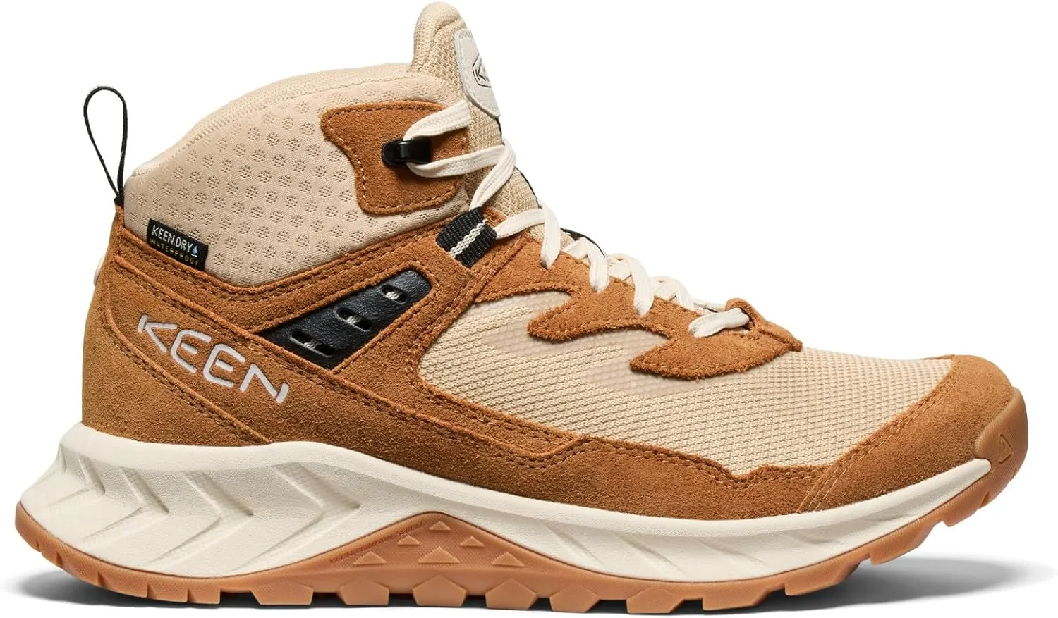 KEEN Women's Hightrail Mid Height Durable Lightweight Breathable Leather Waterproof Hiking Boots