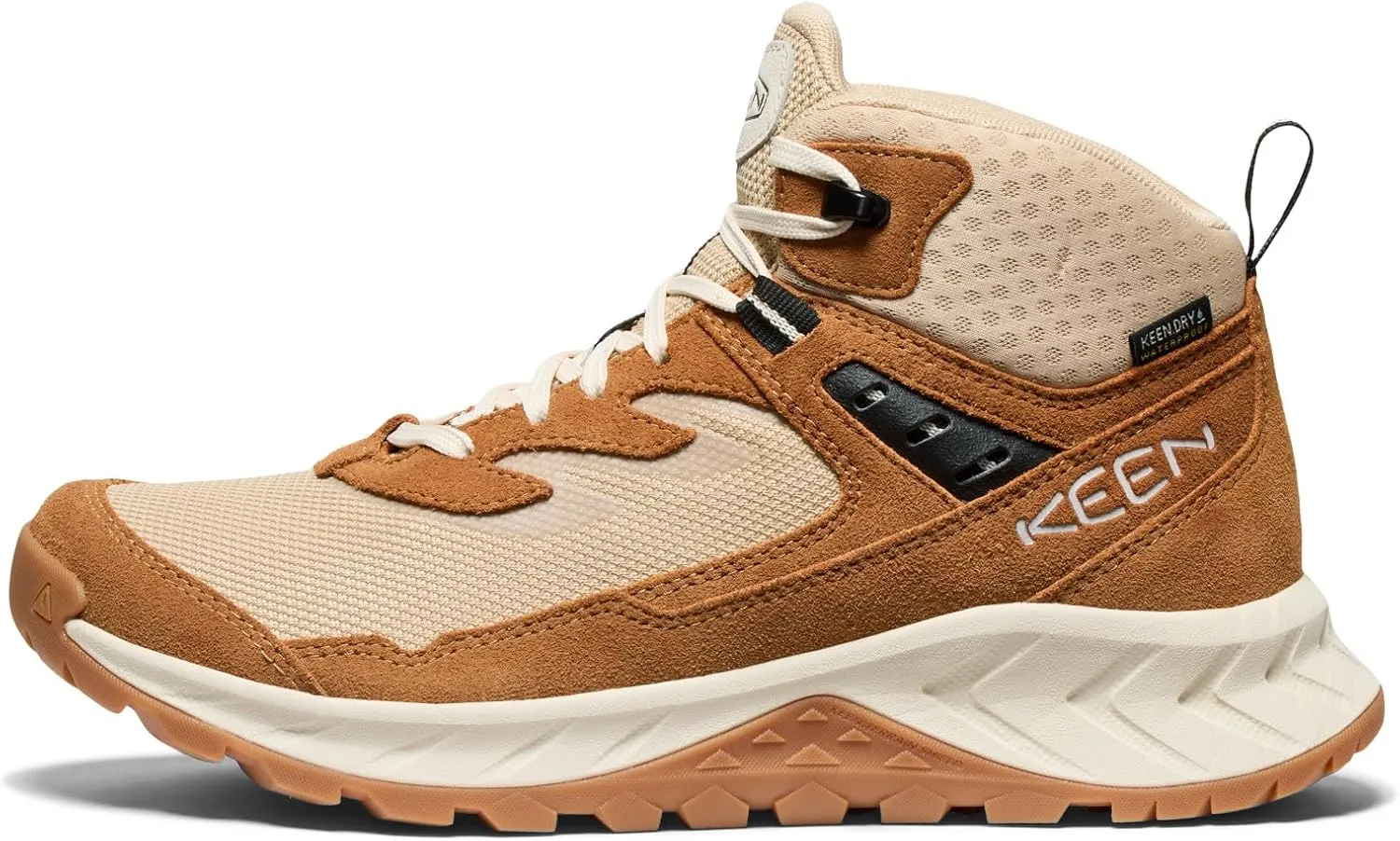 KEEN Women's Hightrail Mid Height Durable Lightweight Breathable Leather Waterproof Hiking Boots