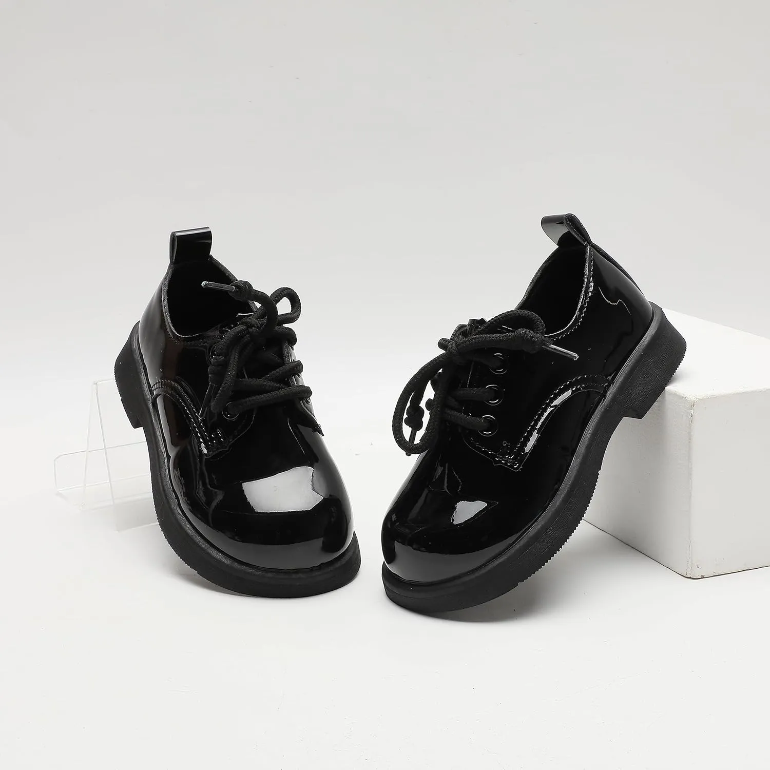 Kids Dress Shoes Girl’s Boy’s Oxford Shoes Slip On School Uniform Shoes