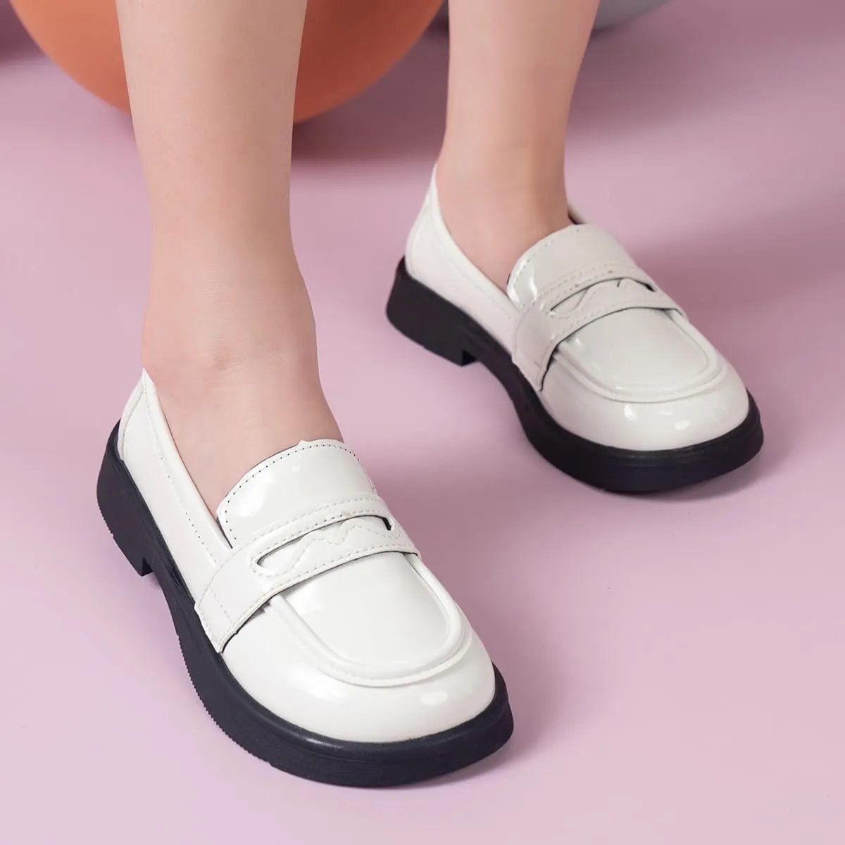 Kids Dress Shoes Girl’s Boy’s Oxford Shoes Slip On School Uniform Shoes