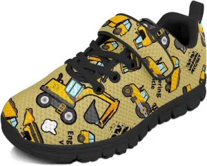 Kids Shoes Boys Girls Mesh Sneakers Fashion Back to School Shoes Anti Skid Lace Up
