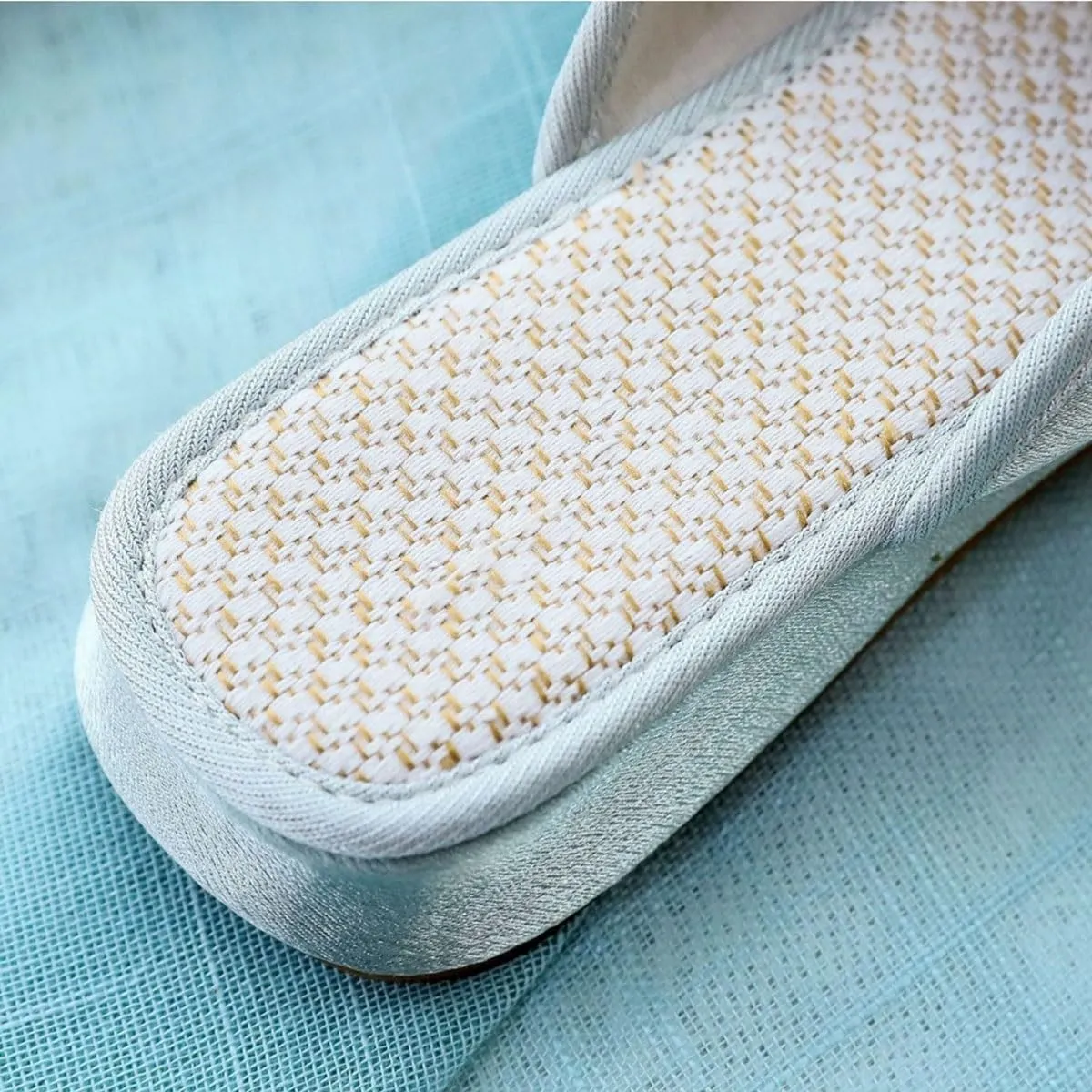 LEIYTFE Women's Chinese Floral Slippers Shoes Flats Embroidery Mule Slipper Pointed Toe Slip On, Chinese Style Summer Sandals