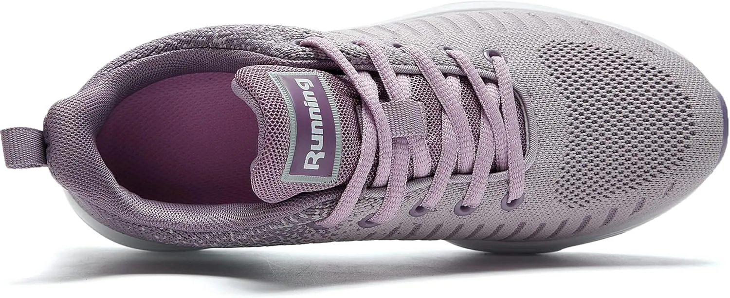 MAFEKE Women Air Athletic Running Shoes Fashion Tennis Breathable Lightweight Walking Sneakers