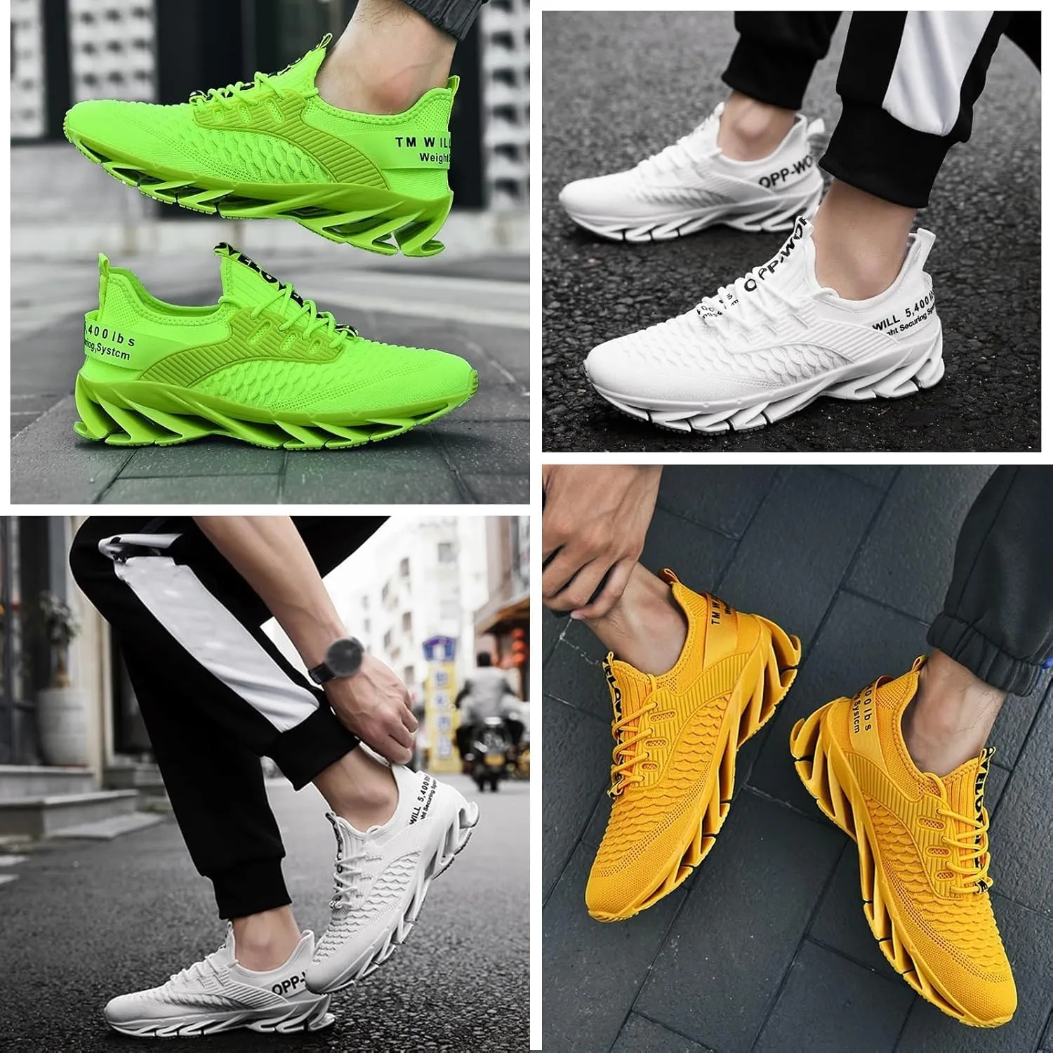 Malaho Elev8 Mens Shoes - Height Boosting Running Trainers