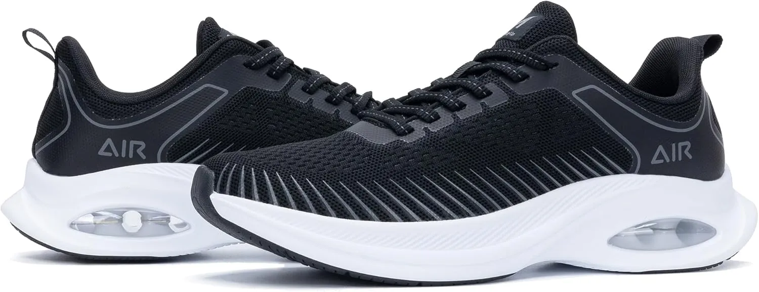 MEHOTO Mens Running Shoes Air Athletic Tennis Sneakers Lightweight Gym Sport Jogging Shoes