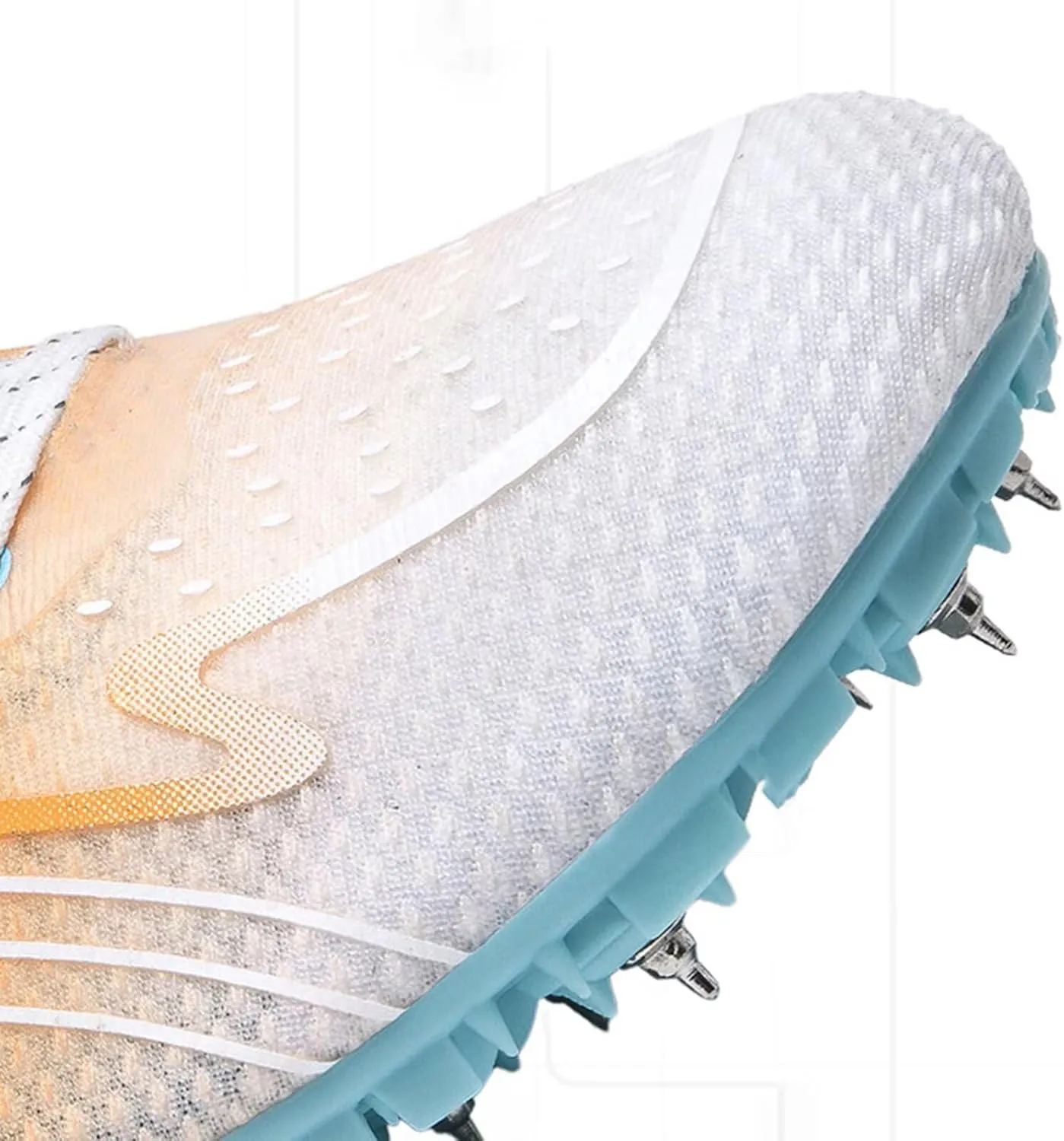 Men Women Track and Field Nail Shoes Athletic Running Sneakers 8 Spikes Youth Professional Training Competition Sprint Spikes Jumping Shoes