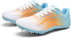 Men Women Track and Field Nail Shoes Athletic Running Sneakers 8 Spikes Youth Professional Training Competition Sprint Spikes Jumping Shoes