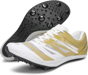 Men Women Track and Field Shoes Kids Spikes Track Sneakers Boys Girls Running Nail Footwears