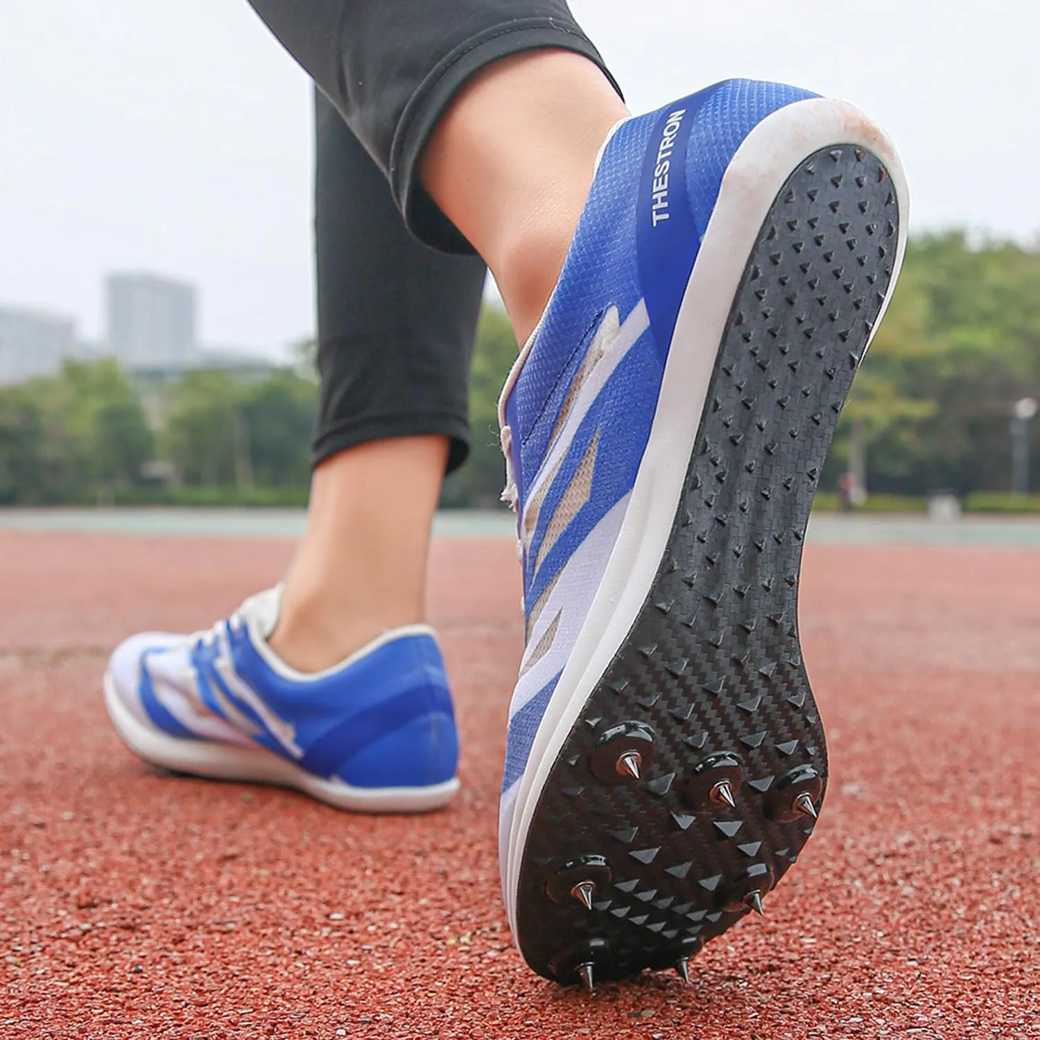 Men Women Track and Field Shoes Kids Spikes Track Sneakers Boys Girls Running Nail Footwears