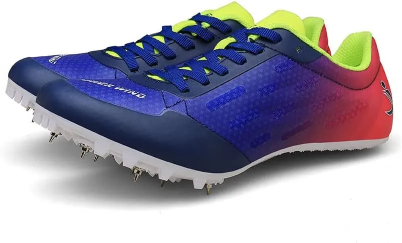 Men Women Track and Field Shoes Spikes Running Racing Trainers Fashion Sprinting Training Athletic Sneakers Boys Girls
