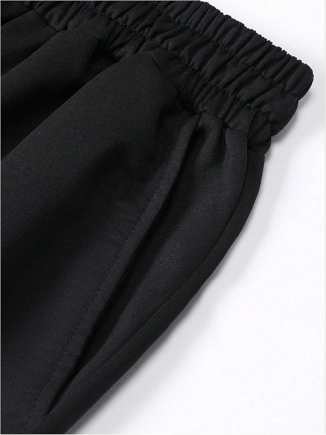 Men's 2 Piece Short Set Short Sleeve Colorblock T-shirts and Drawstring Waited Running Shorts Tracksuits