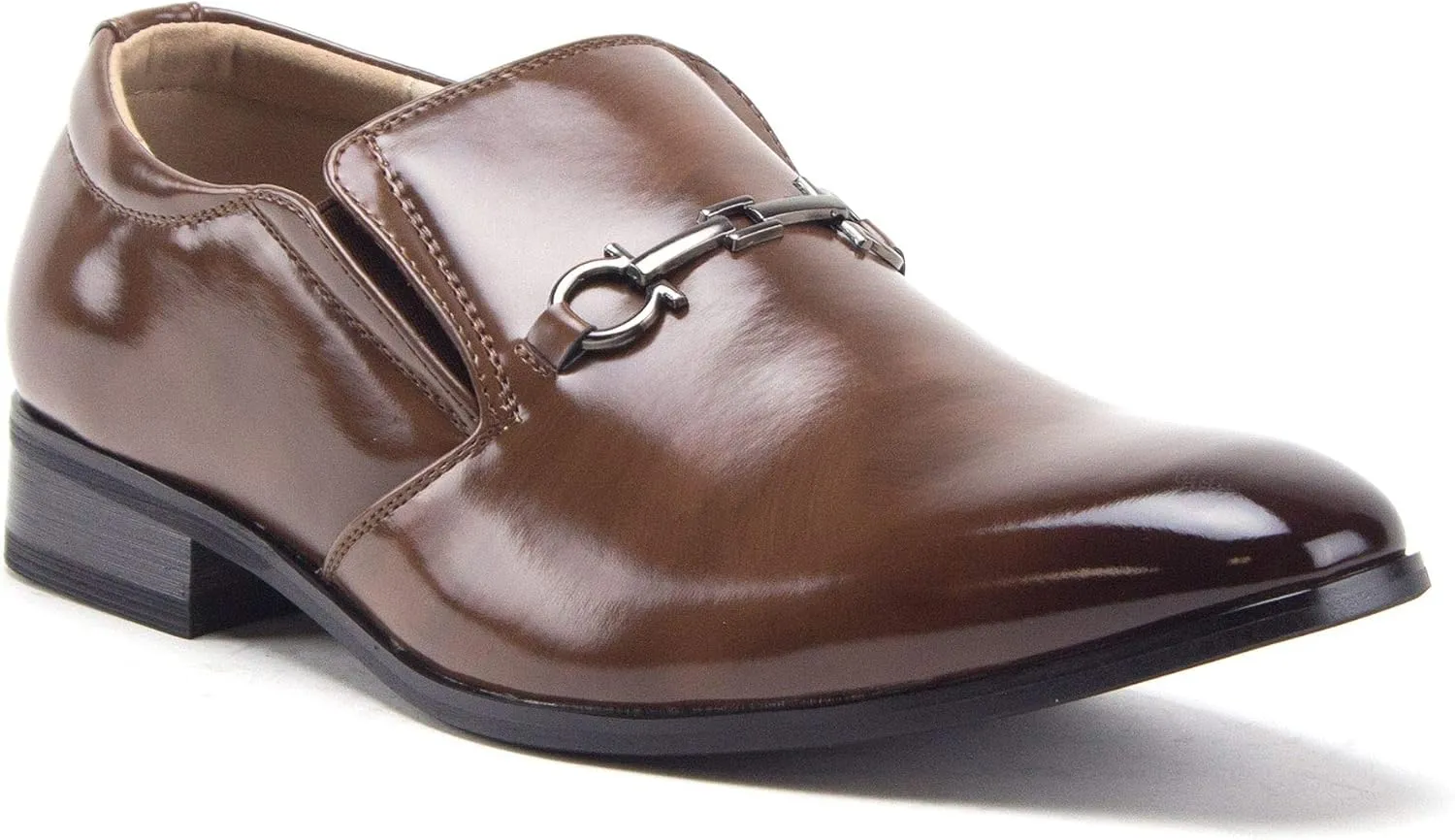 Men's 99344 Classic Square Toe Slip On Loafers Casual Dress Shoes