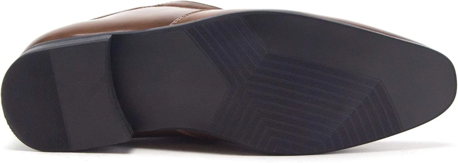Men's 99344 Classic Square Toe Slip On Loafers Casual Dress Shoes