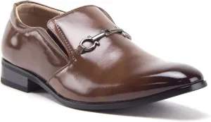 Men's 99344 Classic Square Toe Slip On Loafers Casual Dress Shoes