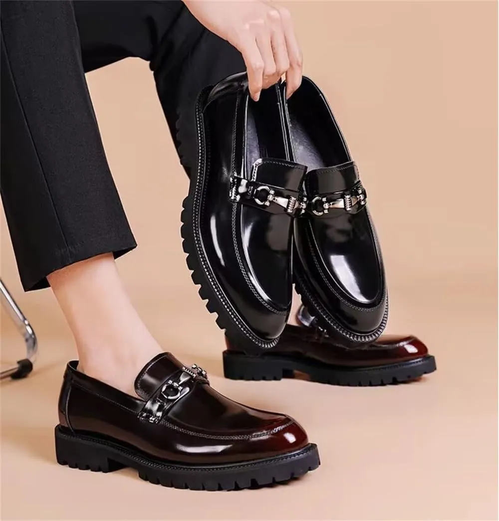Men's Casual Dress Shoes Slip-on Lightweight Penny Loafers