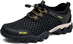 Men's Casual Walking Sandals Non-slip Off-road Hiking Shoes Beach Swimming Fishing Quick Drying Water Shoes Men's Summer Sandals