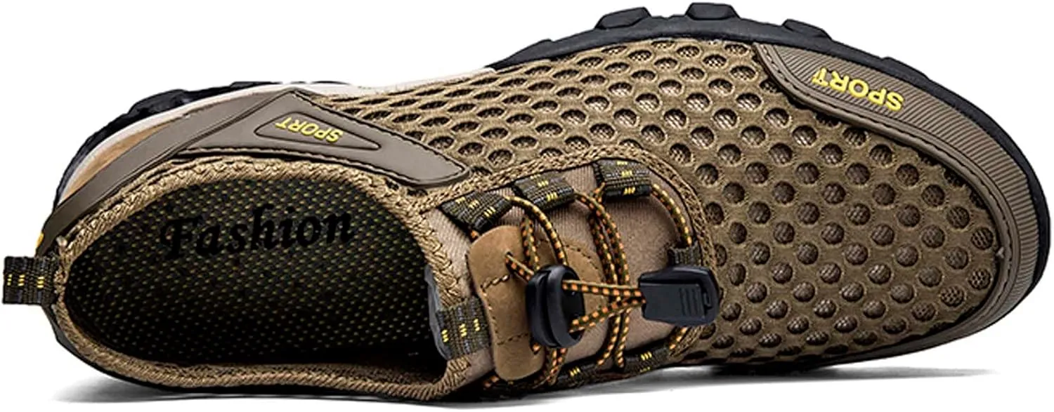 Men's Casual Walking Sandals Non-slip Off-road Hiking Shoes Beach Swimming Fishing Quick Drying Water Shoes Men's Summer Sandals