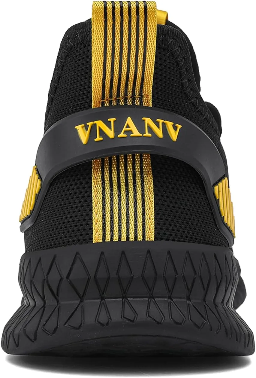Men's Running Shoes - Lightweight Athletic Sneakers with Breathable Mesh, Non-Slip Sole for Gym, Walking, and Daily Wear - Available in Sizes 14-18