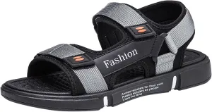 Men's Sandals With Adjustable Strap Non Slip Summer Beach Water Friendly Sandal Casual Thick Cushion Fisherman Sandal