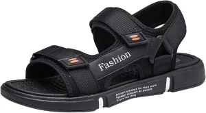 Men's Sandals With Adjustable Strap Non Slip Summer Beach Water Friendly Sandal Casual Thick Cushion Fisherman Sandal