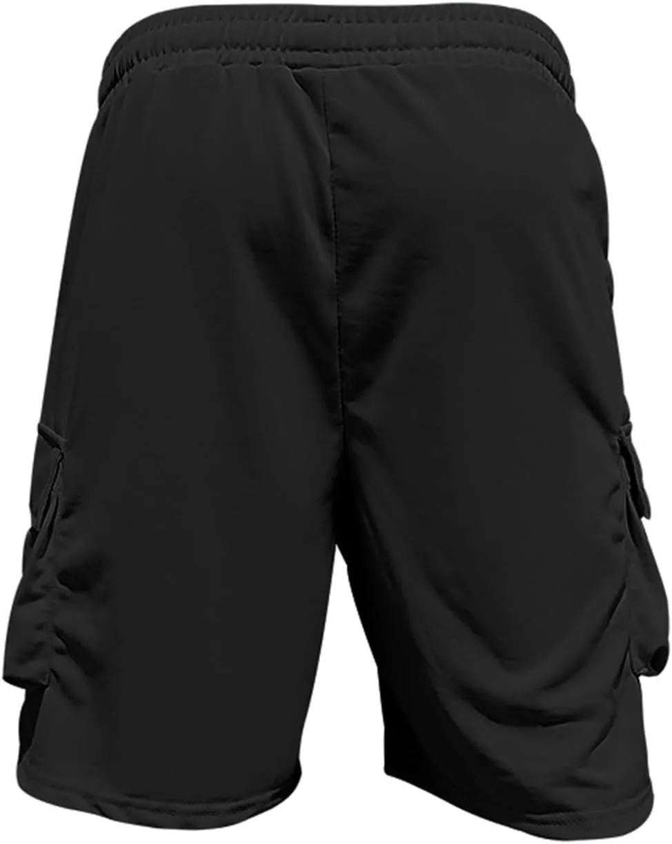 Mens Short Sets 2 Piece Outfits - Casual Summer Short Sleeve Comfy Breathable Sweatsuits Sets for Men with Cargo Pocket