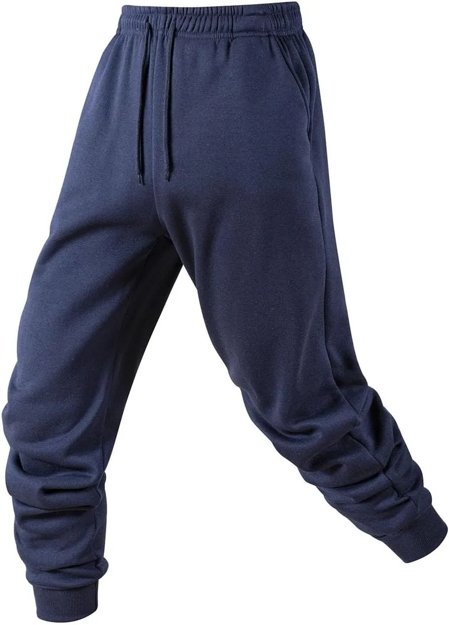 Men's Solid Color Casual Cotton Drawstring Patchwork Outdoor Sports Trousers