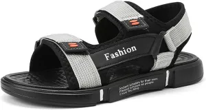Men's Sport Sandals with Adjustable Double Straps - Lightweight Water Shoes for Outdoor Hiking, Beach Walking & Summer Casual Activities | Non-Slip Breathable Open Toe Design