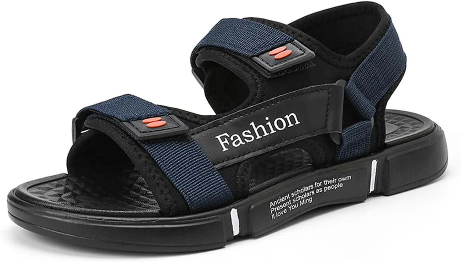 Men's Sport Sandals with Adjustable Double Straps - Lightweight Water Shoes for Outdoor Hiking, Beach Walking & Summer Casual Activities | Non-Slip Breathable Open Toe Design