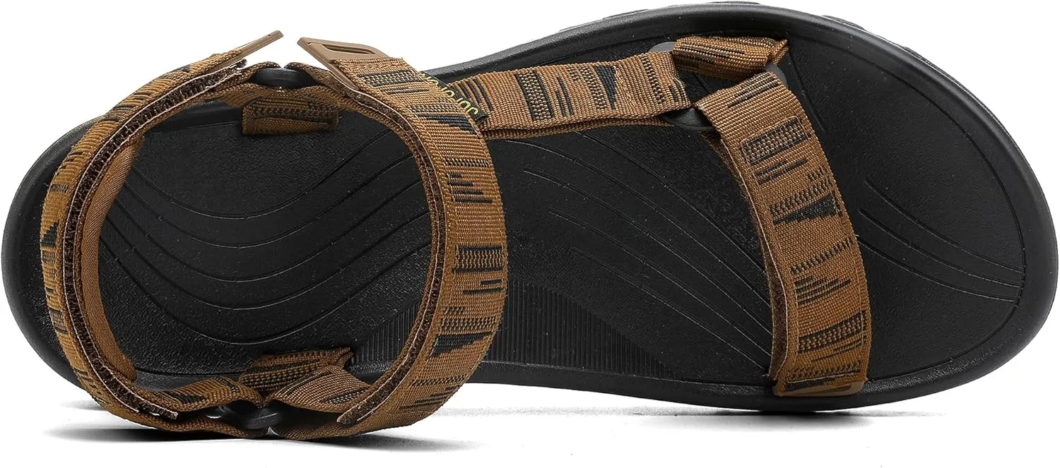 Men's Sports Hiking Sandals Original Classic Beach Water Shoes with Arch Support