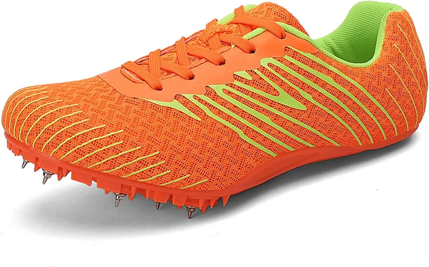 Men's Track and Field Shoes Spikes Athletics Shoes Racing Running Sneakers for Boys Sprint Sport Jumping Training