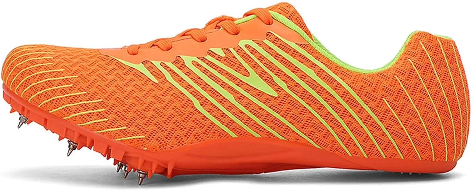 Men's Track and Field Shoes Spikes Athletics Shoes Racing Running Sneakers for Boys Sprint Sport Jumping Training