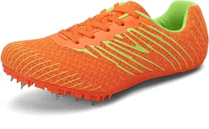 Men's Track and Field Shoes Spikes Athletics Shoes Racing Running Sneakers for Boys Sprint Sport Jumping Training
