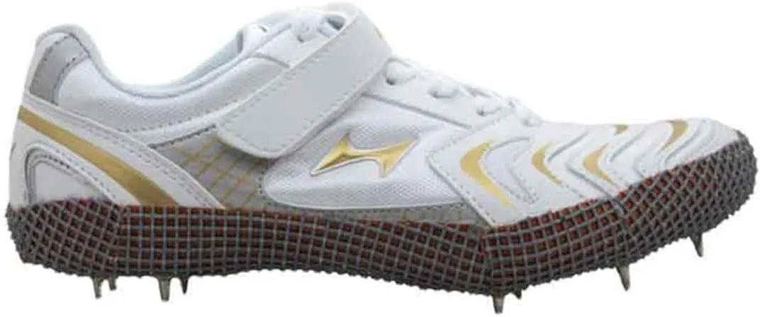 Mens Womens Spikes Track Shoes, Professional Track and Field Jumping Running Sneakers Breathable Racing Sprinting Shoes
