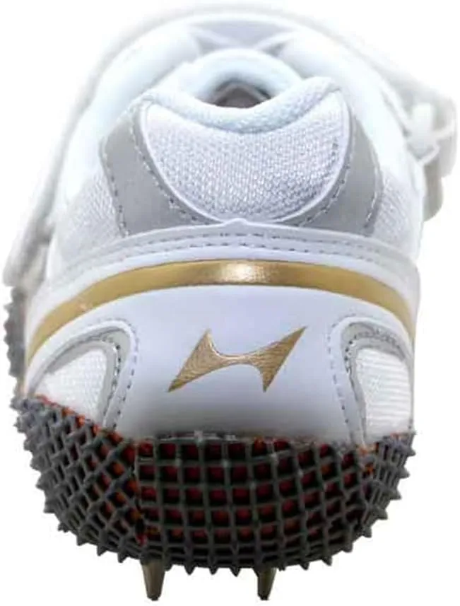 Mens Womens Spikes Track Shoes, Professional Track and Field Jumping Running Sneakers Breathable Racing Sprinting Shoes