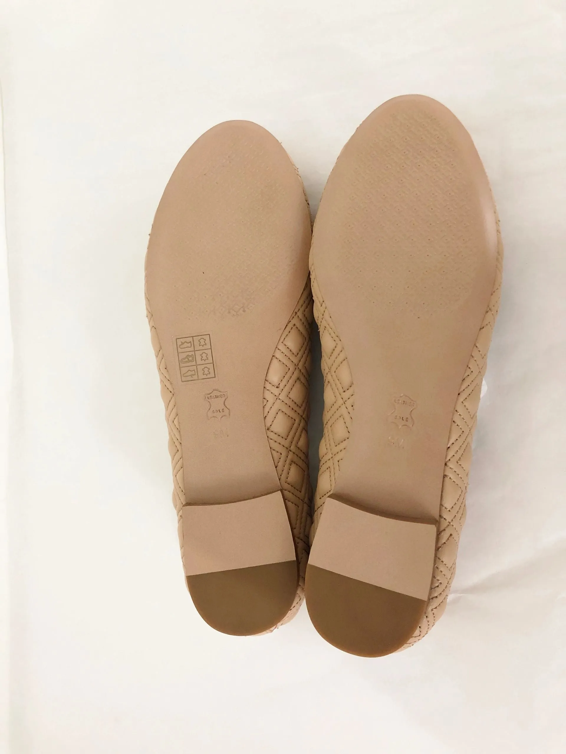 NEW Tory Burch Marion Quilted Ballet Flats Size 9
