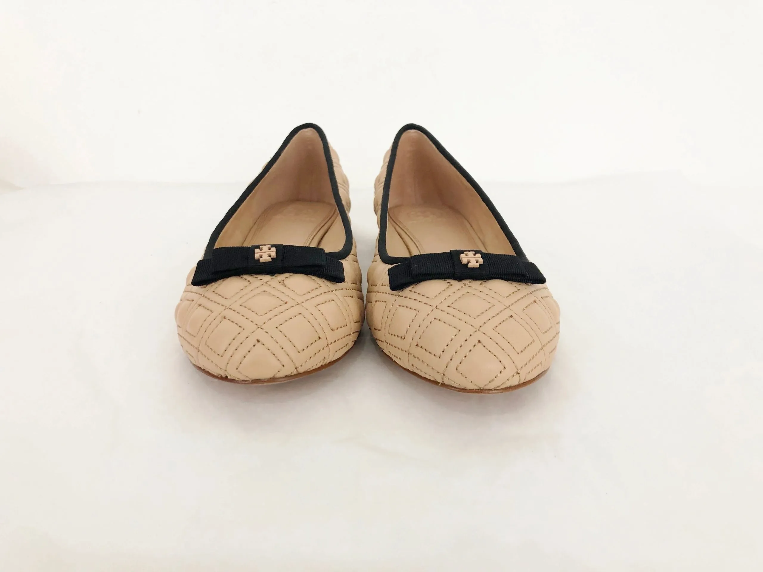 NEW Tory Burch Marion Quilted Ballet Flats Size 9
