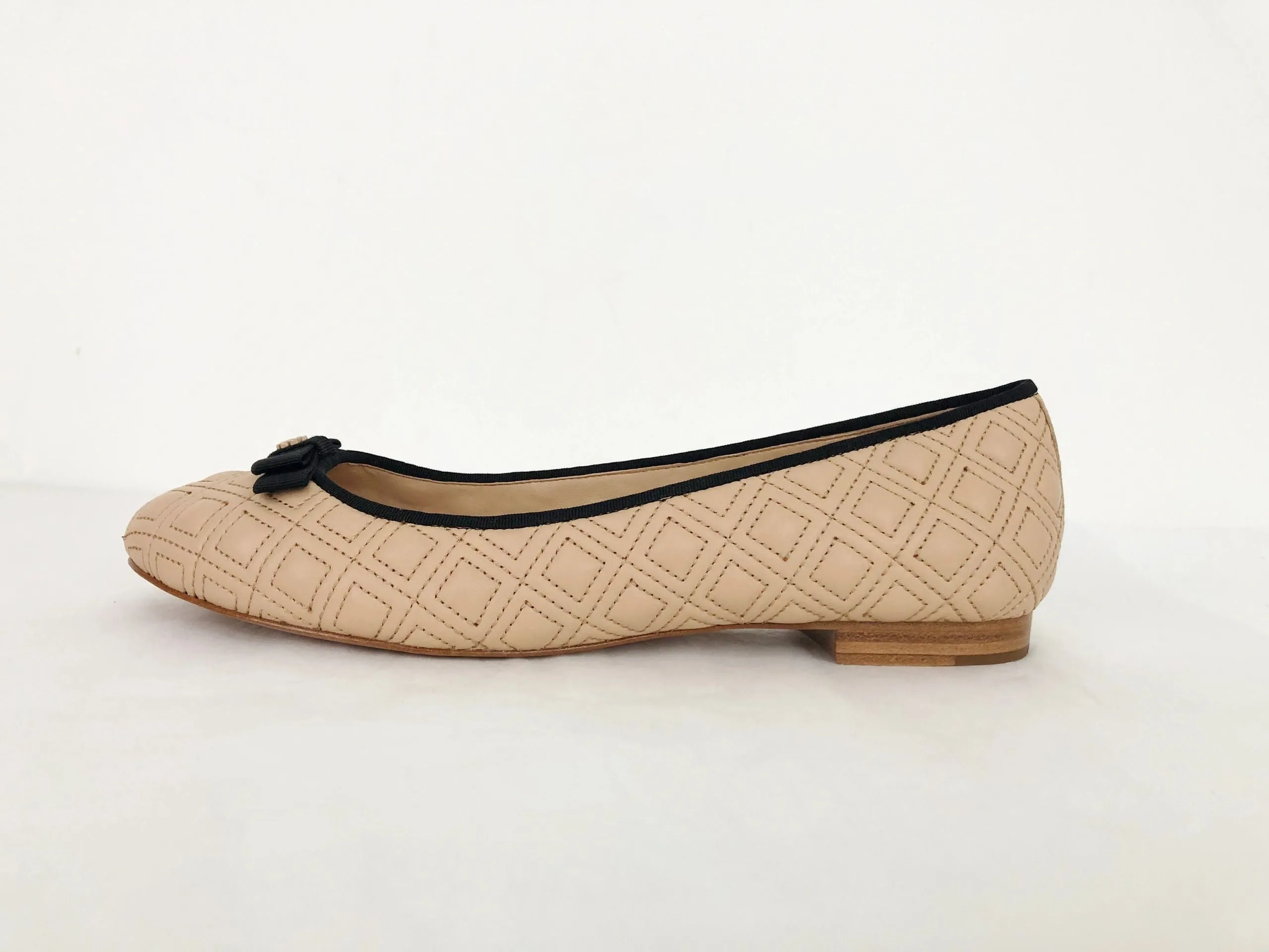 NEW Tory Burch Marion Quilted Ballet Flats Size 9