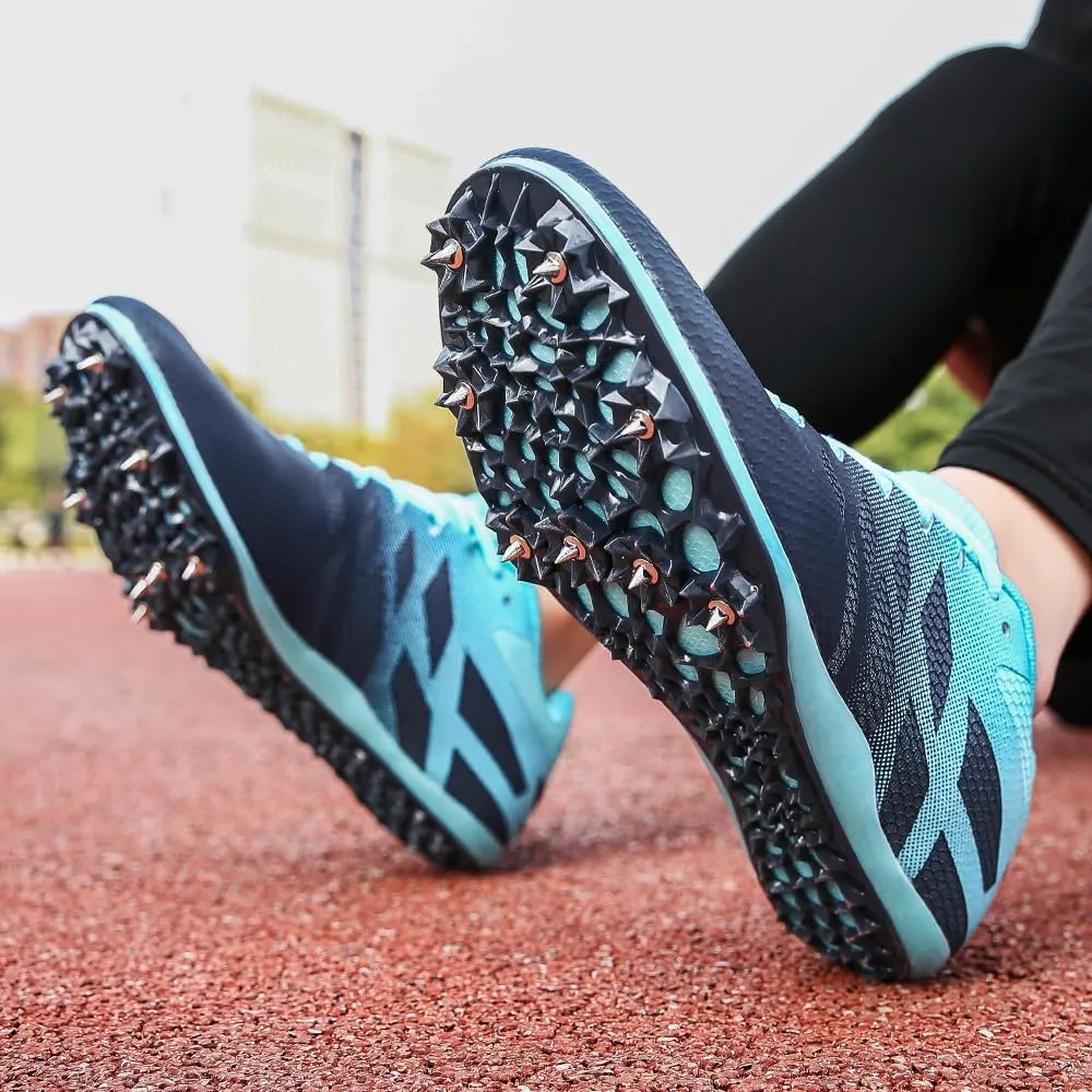 New Track and Field Shoes for Men Women Kids Boys Girls 8 Spikes 100-400 Meter Running Racing Shoes Professional Sprint Sport Sneakers