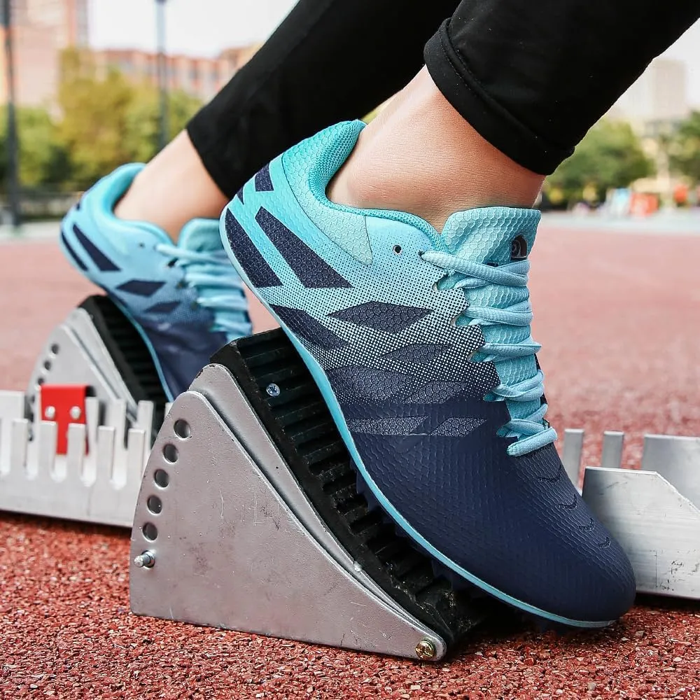 New Track and Field Shoes for Men Women Kids Boys Girls 8 Spikes 100-400 Meter Running Racing Shoes Professional Sprint Sport Sneakers