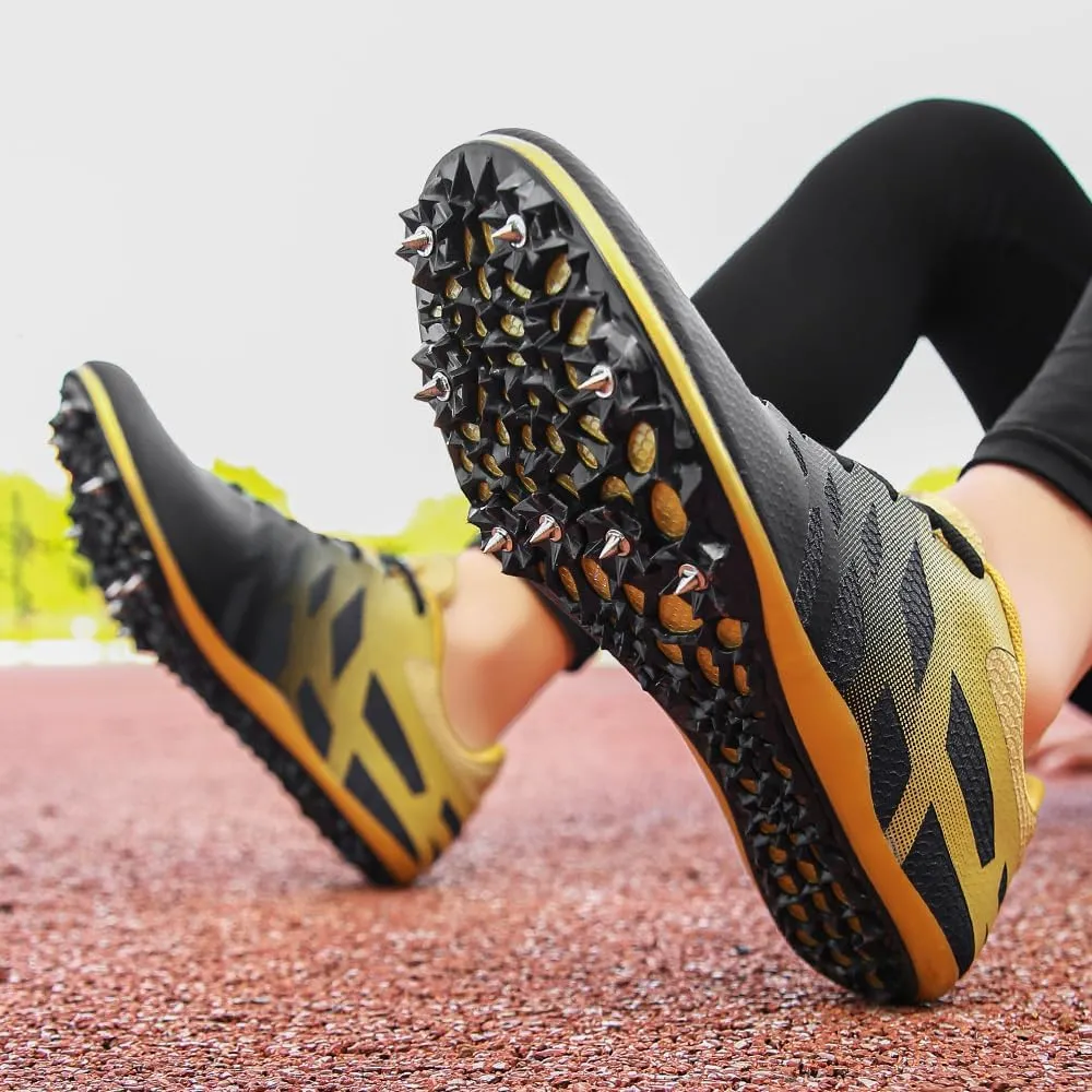 New Track and Field Shoes for Men Women Kids Boys Girls 8 Spikes 100-400 Meter Running Racing Shoes Professional Sprint Sport Sneakers