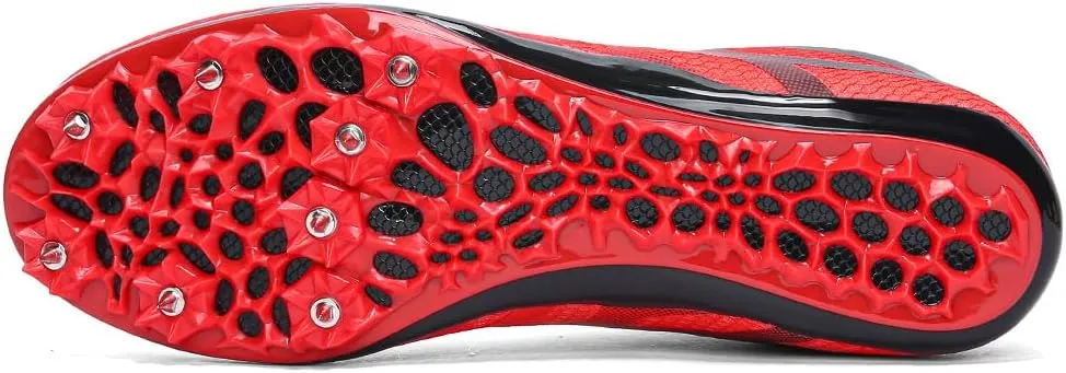 New Track and Field Shoes for Men Women Kids Boys Girls 8 Spikes 100-400 Meter Running Racing Shoes Professional Sprint Sport Sneakers