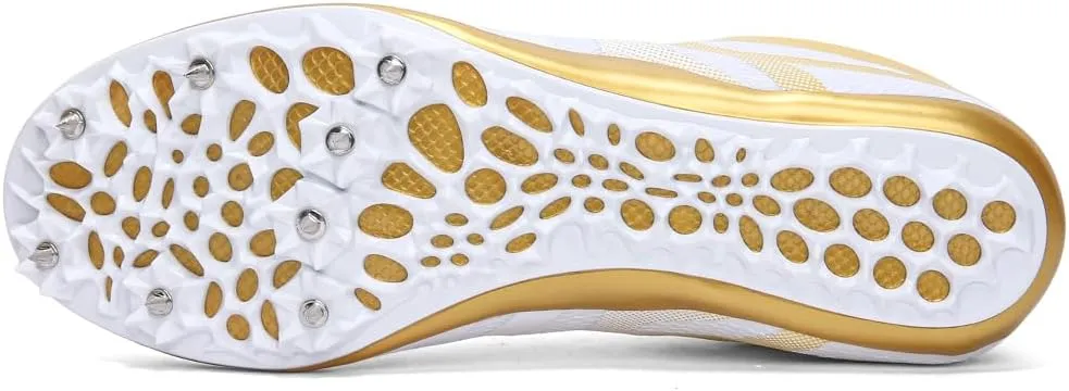 New Track and Field Shoes for Men Women Kids Boys Girls 8 Spikes 100-400 Meter Running Racing Shoes Professional Sprint Sport Sneakers