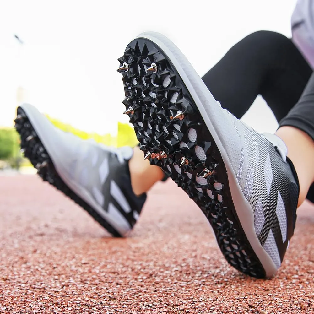 New Track and Field Shoes for Men Women Kids Boys Girls 8 Spikes 100-400 Meter Running Racing Shoes Professional Sprint Sport Sneakers