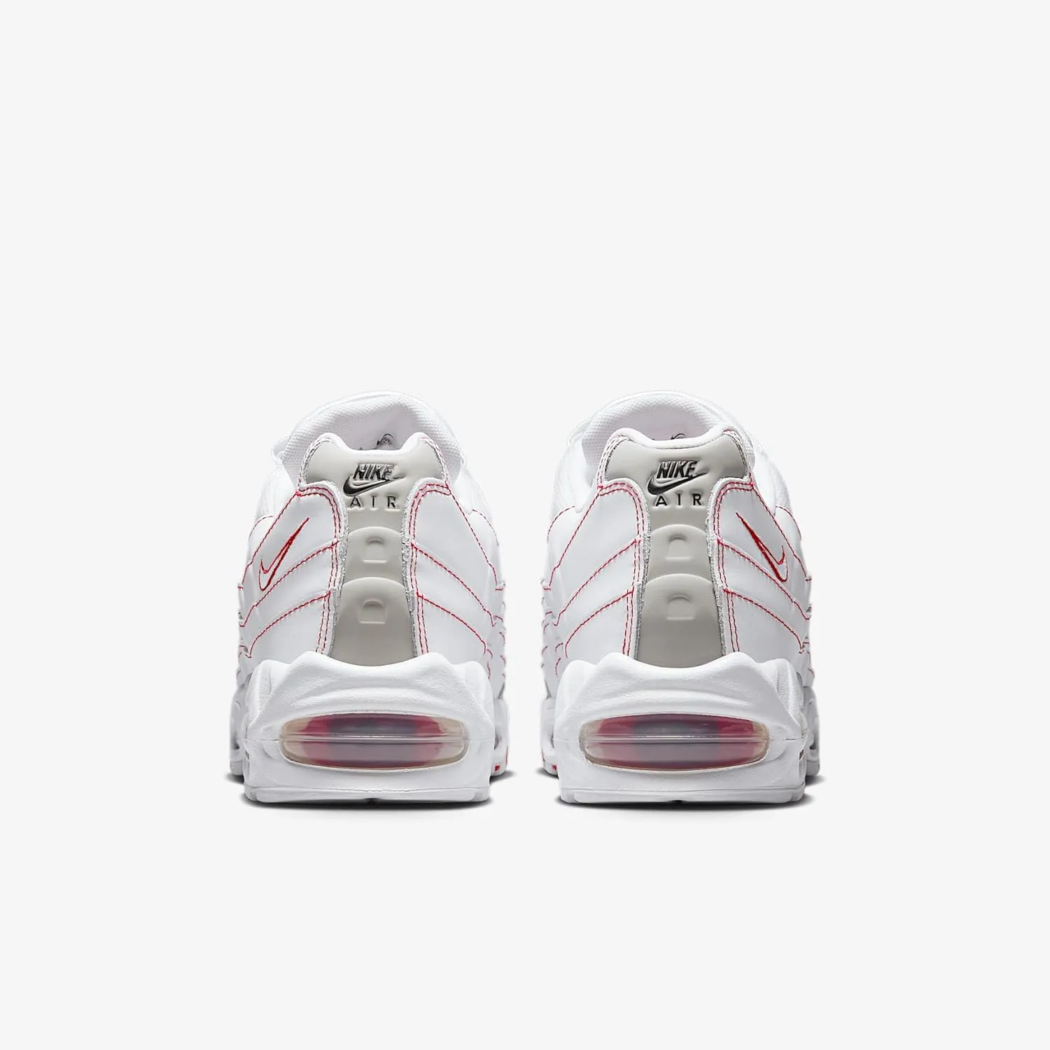 Nike Air Max 95 OG Men's Shoes (IB7936-100, White/University Red/White)