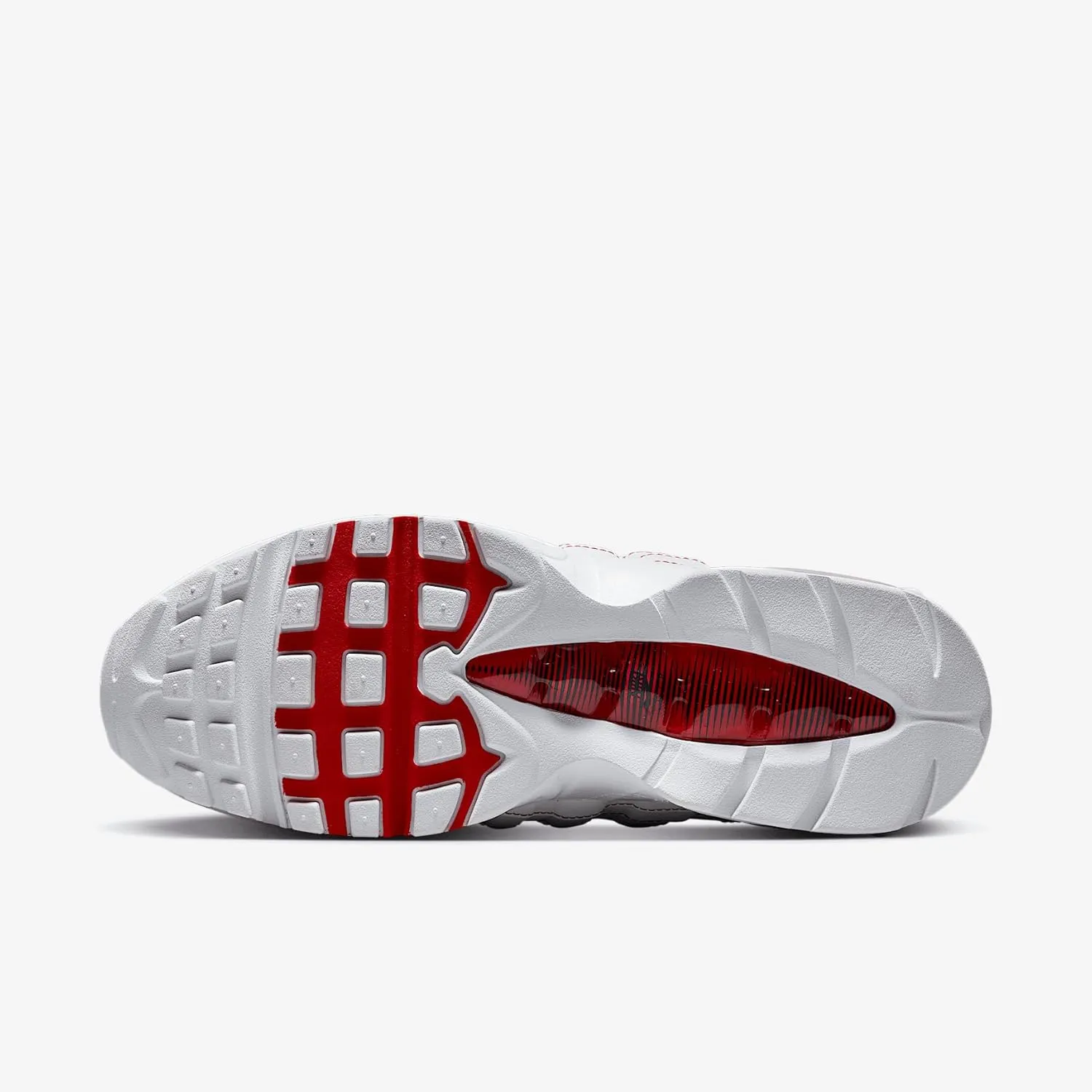 Nike Air Max 95 OG Men's Shoes (IB7936-100, White/University Red/White)