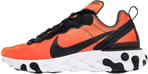 Nike React Element 55 PRM SU19 Mens Running Trainers BQ9241 Sneakers Shoes (UK 6 US 7 EU 40, Black Tour Yellow White 001)