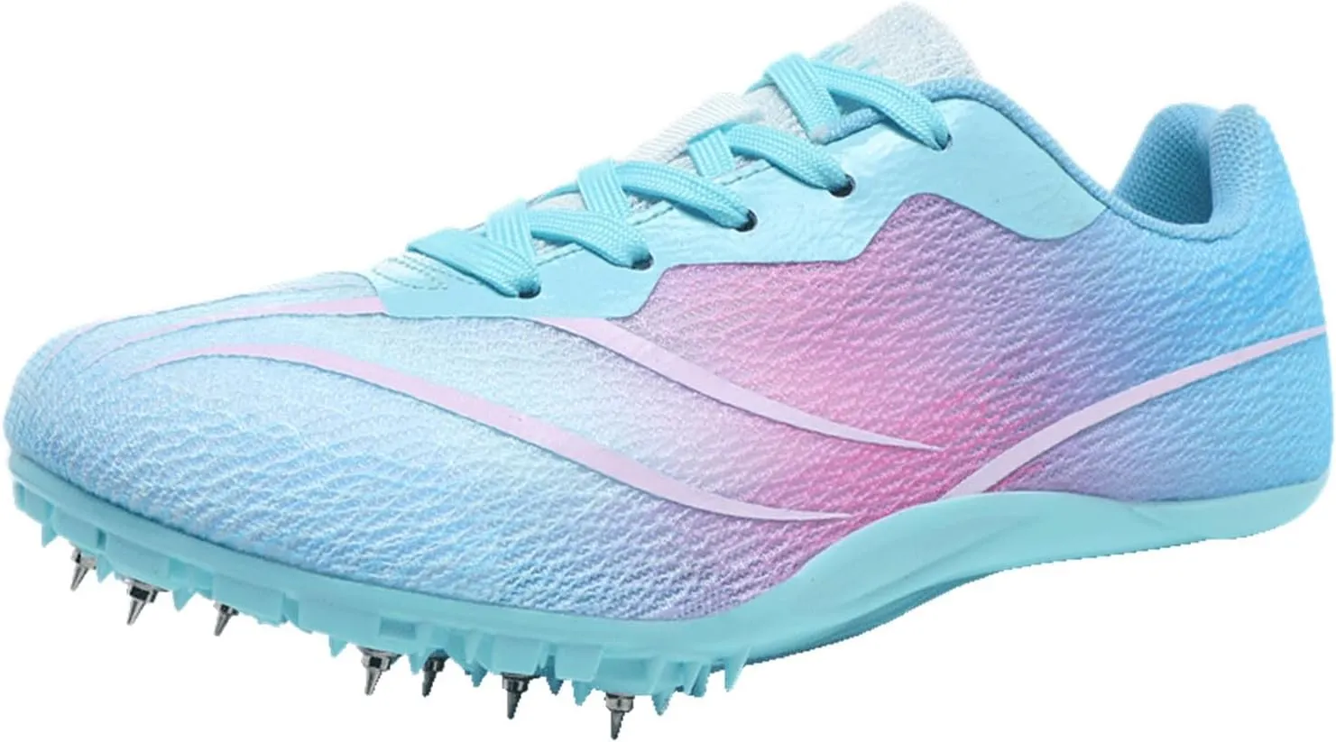 ONAIC Track and Field Spikes Shoes Men Women Youth Boys Girls Racing Jumping Sprint Sneakers Lightweight Non-Slip Training Competition Running Shoes